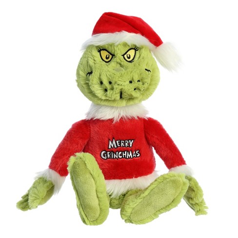 Dr. Seuss Grinch Santa 19',Red & Green