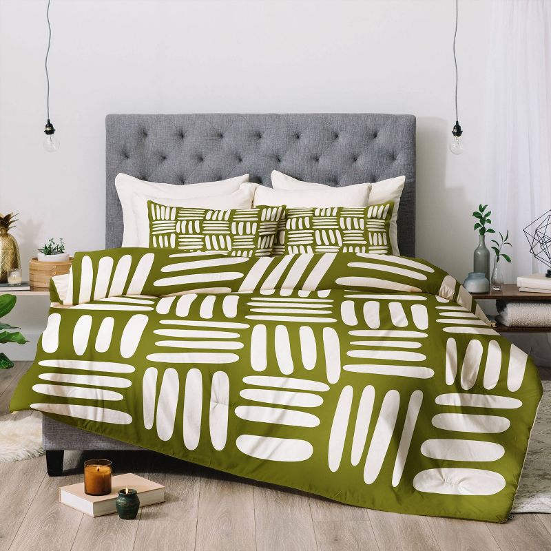 Summer Sun Home Art Boho Cotton Comforter Set - Deny Designs, 5 of 6