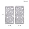 Gulches Distressed Carved Wood 2-piece Wall Decor Set - 4 of 4