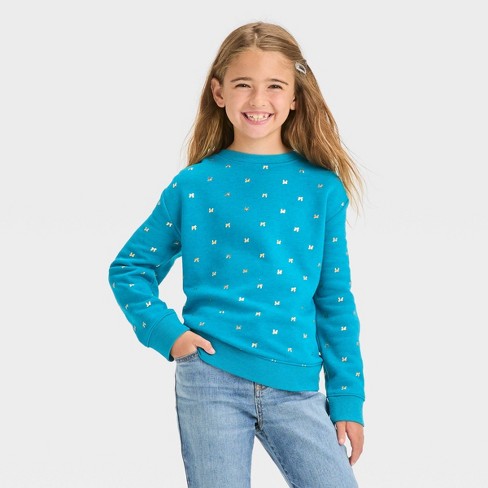 Hanes Kids' Comfort Blend Eco Smart Crew Neck Sweatshirt - Light