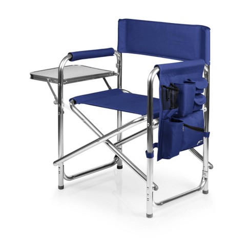 Picnic Time Sports Chair With Table And Pockets - Navy : Target
