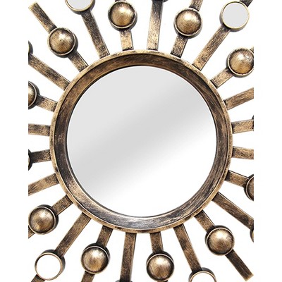 Set of 5 Burst Wall Mirrors - Stratton Home Decor