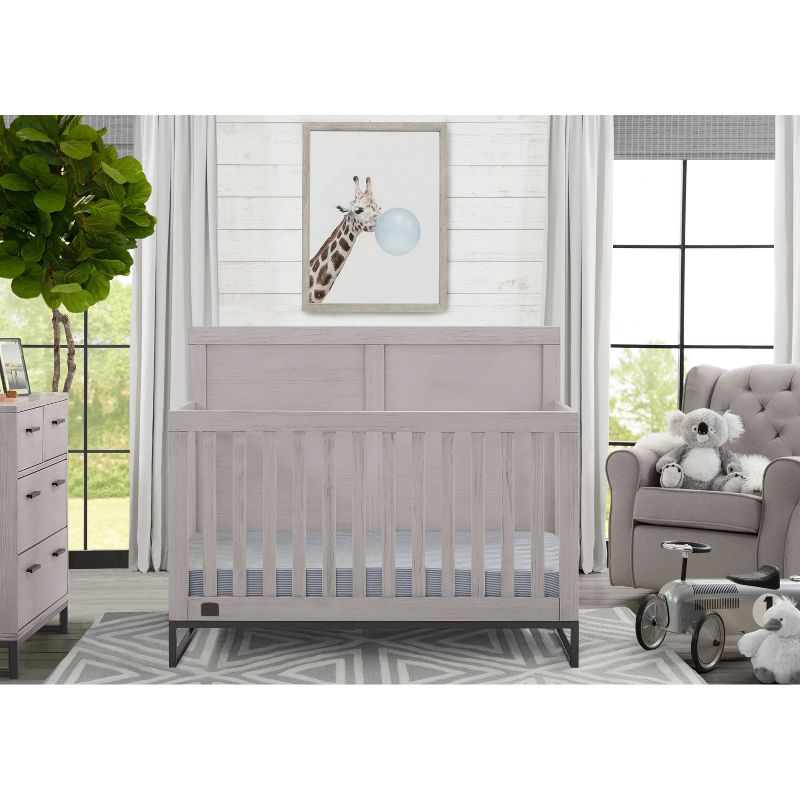 Simmons Kids' Foundry 6-in-1 Convertible Baby Crib, 4 of 21