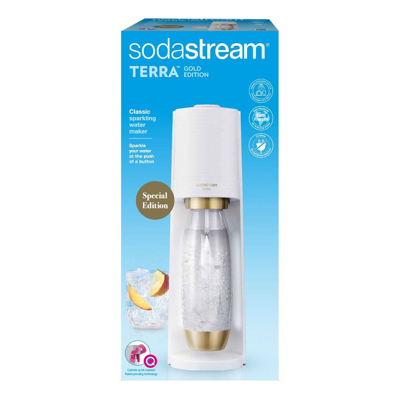 SodaStream Terra Sparkling Water Maker with CO2 and Carbonating Bottle, 4 of 8