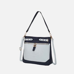 MKF Collection Evie two-tone Vegan Leather Women’s Shoulder bag by Mia K - 1 of 4
