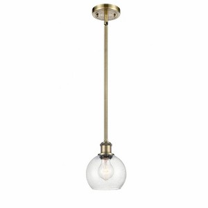 Athens - 1 Light Mini Pendant In Industrial Style-7.88 Inches Tall and 6 Inches Wide - 1 of 1