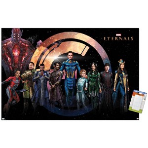 Trends International Marvel Cinematic Universe Eternals - Group Unframed Wall Poster Prints - 1 of 4