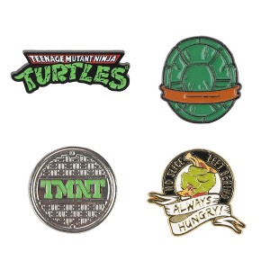 Teenage Mutant Ninja Turtles 4-Pack Lapel Pin Set - 1 of 4