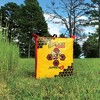 Morrell Yellow Jacket Supreme 3 28 Pound Adult Field Point Archery Bag Target with 2 Shooting Sides, 10 Bullseyes, and IFS Technology, Handle, Yellow - 4 of 4