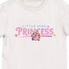 Mr. Men And Little Miss Little Miss Princess Girl’s White Crew Neck Short Sleeve T-shirt - 2 of 2