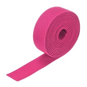 Unique Bargains High Elasticity Knit Stretchy DIY Craft Elastic Bands 0.8 Inch 1 Pc - 1 of 4