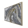 Yosemite Home 'Fluid Motion I' - 55" Wx27 H, Wall Art Hand Painted on Canvas, Framed - 4 of 4
