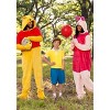 HalloweenCostumes.com Disney’s Deluxe Winnie the Pooh Costume, Adult Men and Women’s Hooded Halloween Onesie with Mittens - 3 of 4