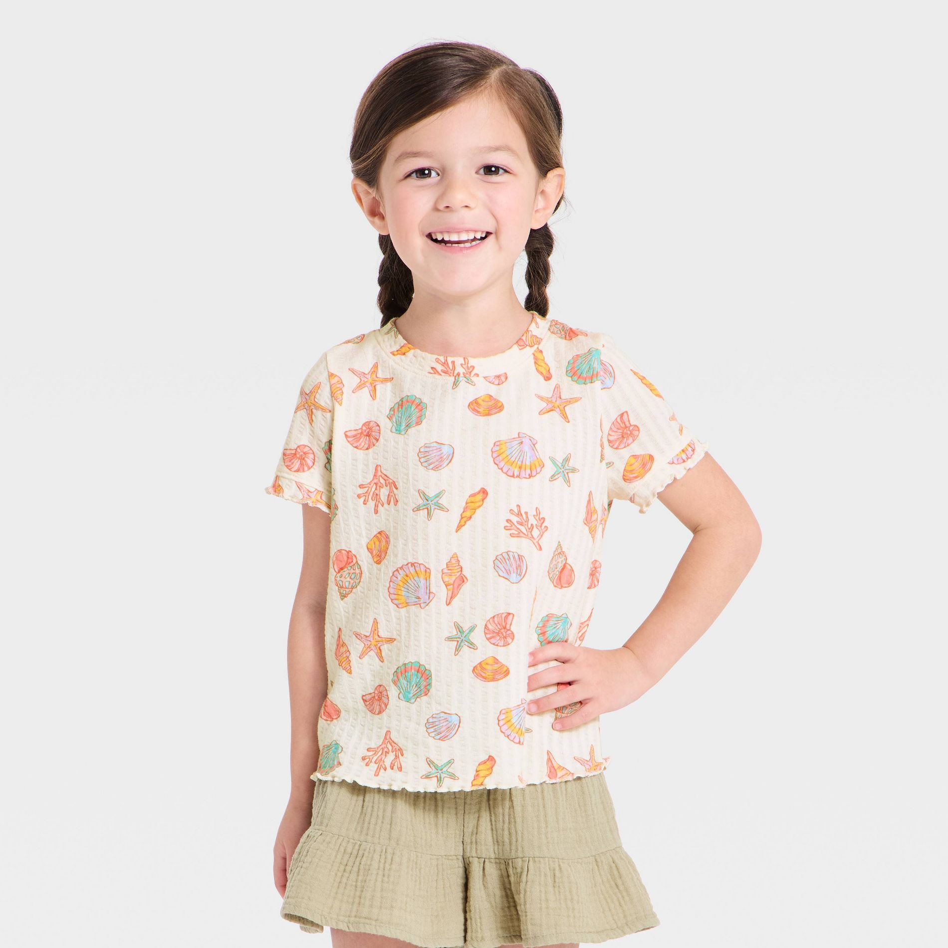 Toddler Girls' Short Sleeve T-Shirt - Cat & Jack™