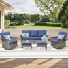 Buenhomino Outdoor Patio All-Weather Wicker Furniture Set - 2 of 4