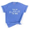 Simply Sage Market Talk Football To Me Garment Dyed Tee - 2 of 4