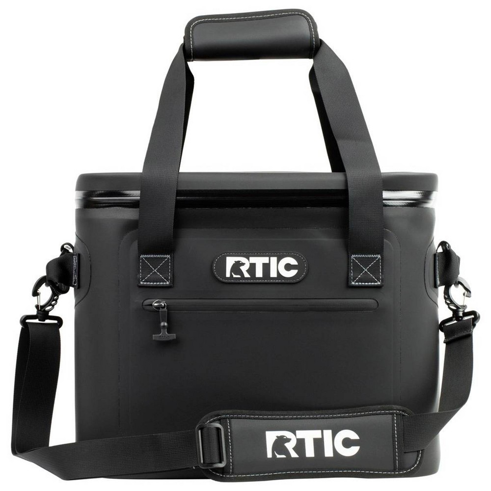 RTIC Outdoors 30 Cans Soft Sided Cooler - Black