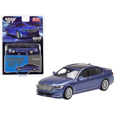 BMW Alpina B7 xDrive Alpina Blue Metallic with Sunroof Limited Ed to 2040  pcs 1/64 Diecast Model Car by True Scale Miniatures