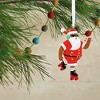 Hallmark Mahogany Roller Skating Santa Claus Christmas Ornament - 4 of 4