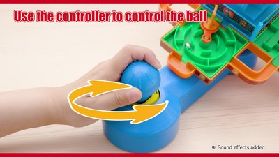 Super Mario Deluxe Tabletop Maze Game with Joystick