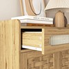 NicBex Modern Farmhouse Dresser,Wooden Dressers with Large Drawers,Storage Cabinet for,Bedroom,Kitchen,Dining Room,Office, Entryway - 3 of 4