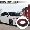 Unique Bargains Universal Car Weatherstrip Self Adhesive Weather Seal Strip 16Ftx0.39" D-Shape EPDM - 3 of 4