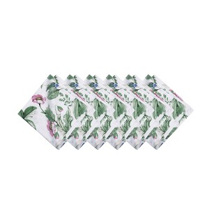 C&F Home 20" Marcy Blooms Floral Napkins - 1 of 4
