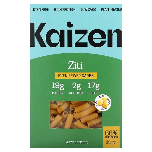 Kaizen Ziti, Gluten Free, High Protein, Low Carb, Plant-Based, Even Fewer Carbs, 8 oz (226 g) - image 1 of 2