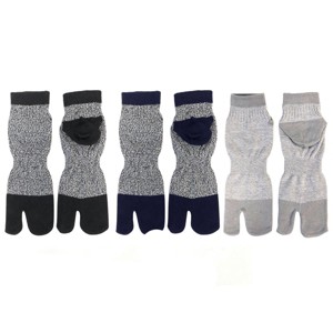 Wrapables Tabi Flip-Flop Socks (Set of 3), Unisex Ankle - 1 of 4