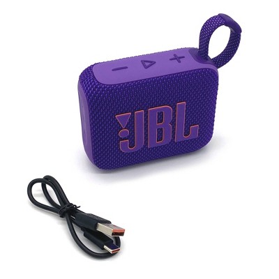 JBL Go4 Portable Bluetooth Waterproof Speaker - Purple - Target Certified Refurbished