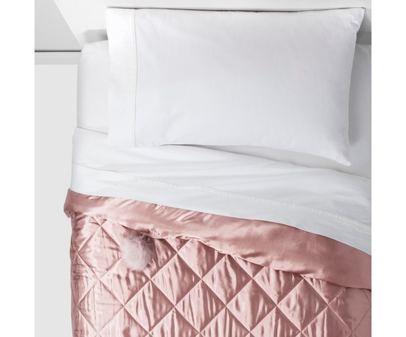 Twin Quilt Pink - Quiltie By Hi