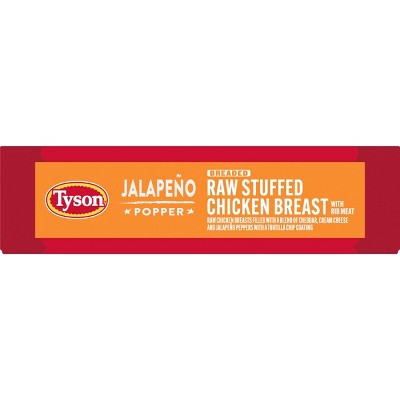 Tyson Stuffed Chicken Breast Jalapeno Popper - Frozen - 10oz