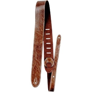 Perri's Italian Garment Leather Guitar Strap with Premium Suede Backing - 1 of 1