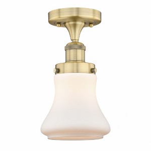 Bellmont - 1 Light Semi-Flush Mount In Industrial Style-8.25 Inches Tall and 6.5 Inches Wide - 1 of 1