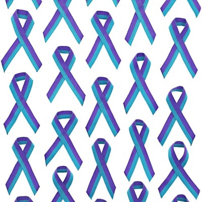 Bright Creations 250 Pack Suicide Prevention Awareness Ribbons with Pins