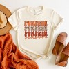 Simply Sage Market Women's Pumpkin Season Leopard Short Sleeve Graphic Tee - 2 of 2