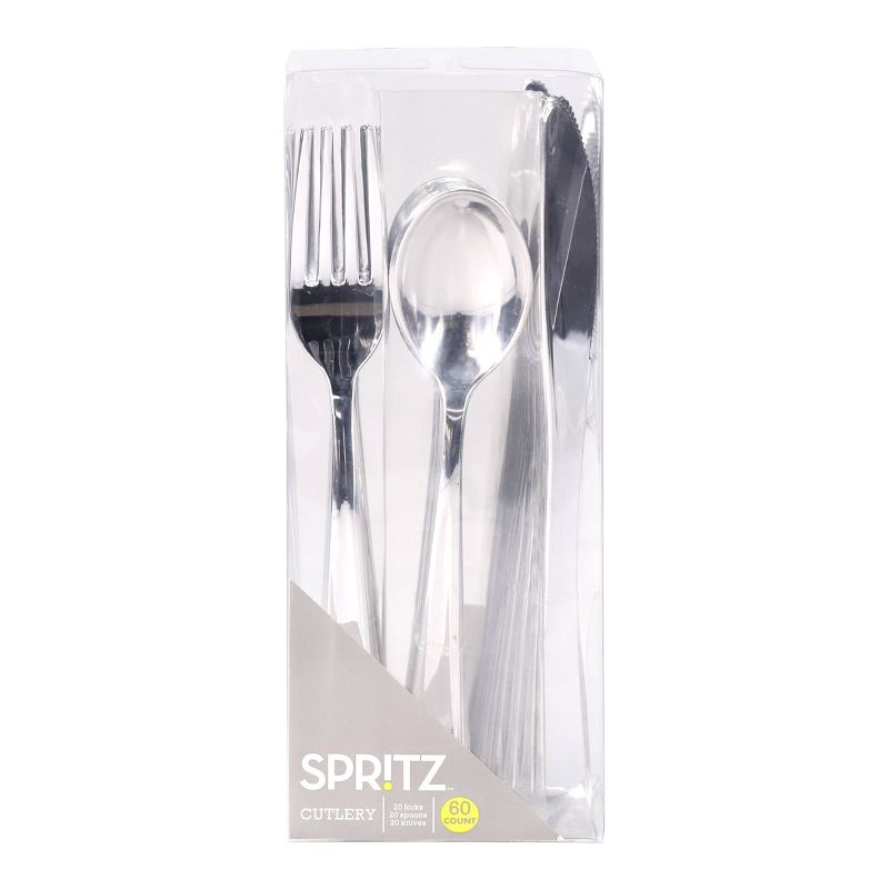 60ct Cutlery Silver - Spritz&#8482;, 3 of 4