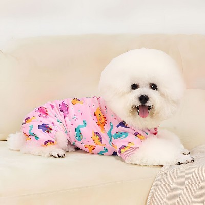 Dog Pajamas Soft Warm VELVET Jumpsuit Cute Animal and Fruit Pet Clothes