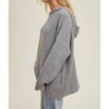 Women's Waffle Sweater Hoodie Top - WISHLIST M - 3 of 4
