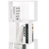 Sapphtopaz Rotating Storage Rack with Acrylic Plate Bookshelf Multi-Function Display Shelf Utility Creative Shelf for Living Room,Bedroom - 4 of 4