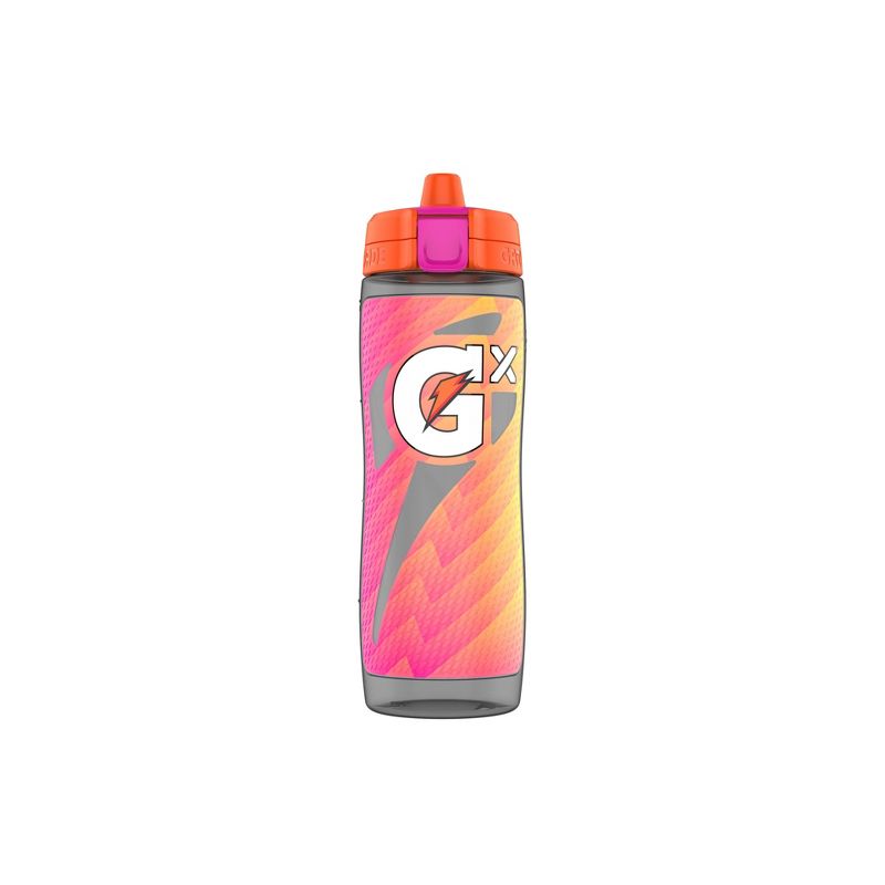 Gatorade GX 30oz Plastic Water Bottle - Neon Red, 1 of 2