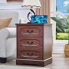 Farmhouse Dresser for Bedroom, Rustic Wood Chest of Drawers for Bedroom - 4 of 4