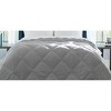 Pointehaven Down Alternative Quilted Diamond Design Double Stitched Oversized Comforter - 2 of 2