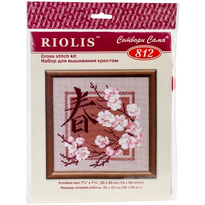 RIOLIS Counted Cross Stitch Kit 7.75"X7.75"-Spring (15 Count)