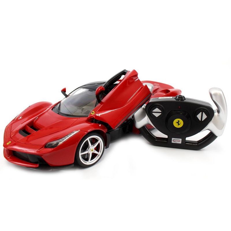 Link Ready! Set! Go! 1:14 RC LaFerrari Model RTR With Open Wing Doors - Red, 5 of 9