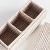 Plum & Post Burma Rattan 3-Compartment Lidded Box - 3 of 4