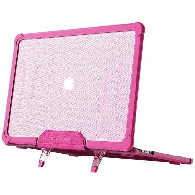 SaharaCase Heavy-Duty Raider Series 15" Laptop Case with Stand Shock Absorbing Desert Rose (LT00059)