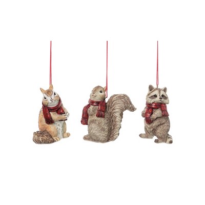 Gallerie II Squirrel/Raccoon/Chipmunk Ornament, A/3