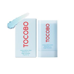 Tocobo Cotton Soft Sun Stick SPF50 PA++++ Sunscreen (0.67 oz) Sun Protection | MADE IN KOREA - 1 of 4