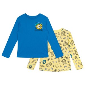 Minions 2 Pack Long Sleeve T-Shirts Toddler - 1 of 4